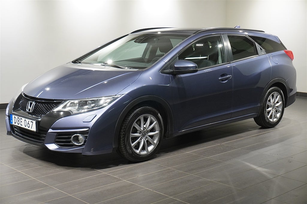Honda Civic 2,65% ränta Tourer 1.6d Elegance B-Kamera Navi