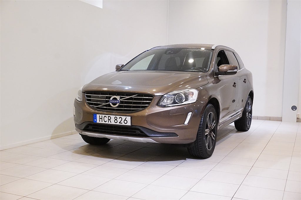 Volvo XC60 2,65% ränta D4 Classic Summum 190hk Dragkrok Läderklädsel