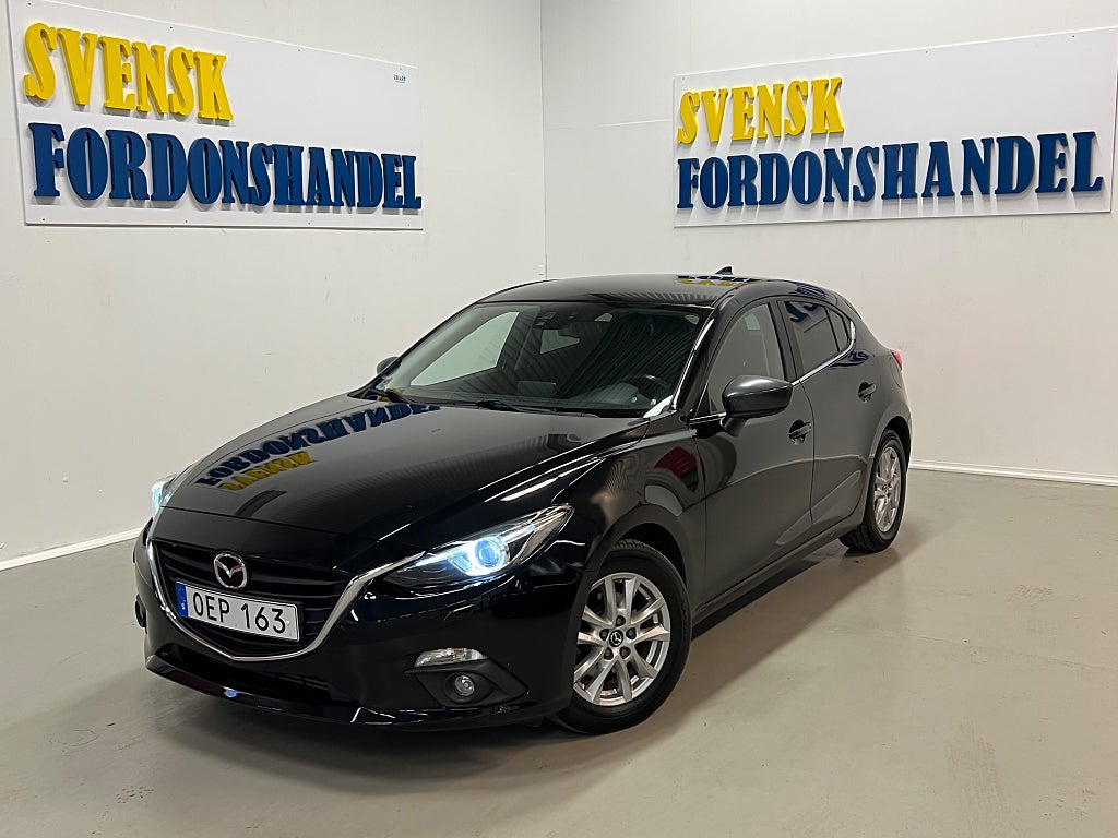 Mazda 3 Sport 2.2 SKYACTIV-D 150hk (Årsskatt = 1103KR)