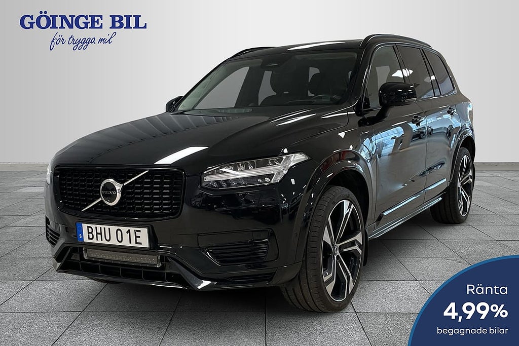 Volvo XC90 7 Säten Recharge T8 Ultimate Dark/ Dragkrok/ Luft Chassi/ Panora
