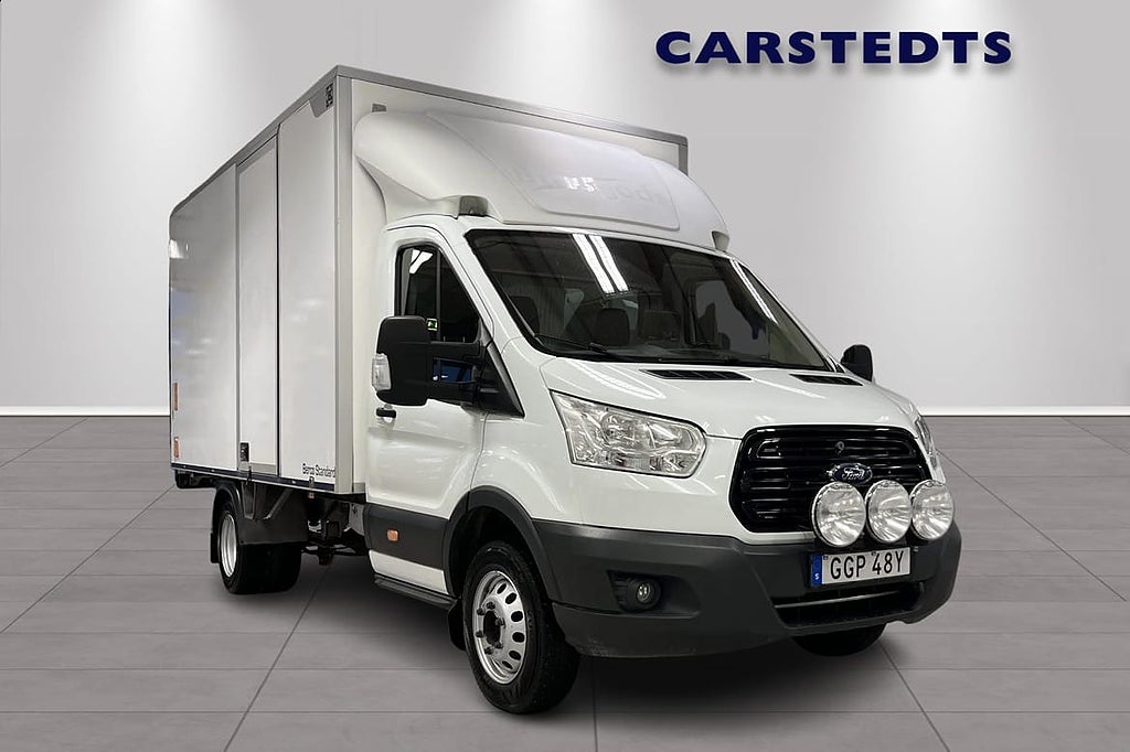 Ford transit 350 Chassi Cab L4 2.0 Ecoblue 170hkr, Volymskåp