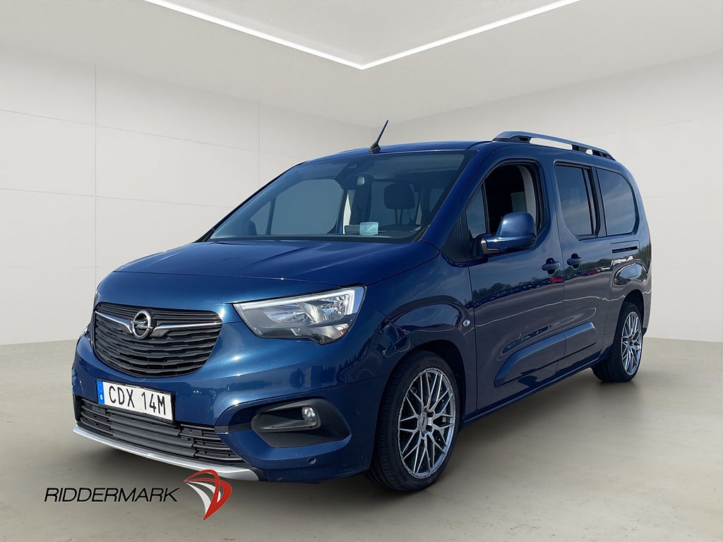 Opel Combo Life Lång Ny-Kamrem Värm Drag B-Kam CARPLAY MOMS