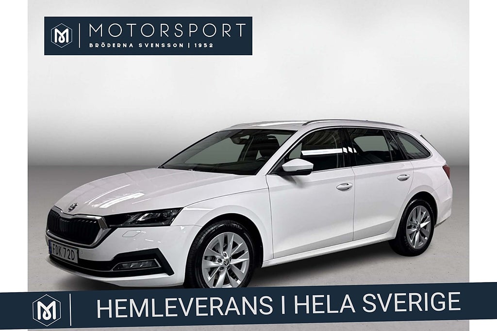 Skoda Octavia Kombi 2.0 TDI Aut 150hk Style Värmare Dragkrok