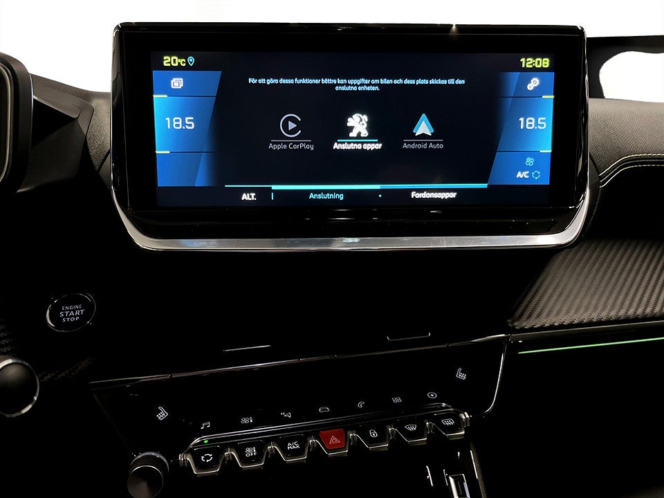 Bild på Peugeot E-2008 GT 50kWh 136hk Aut B-KAMERA CARPLAY