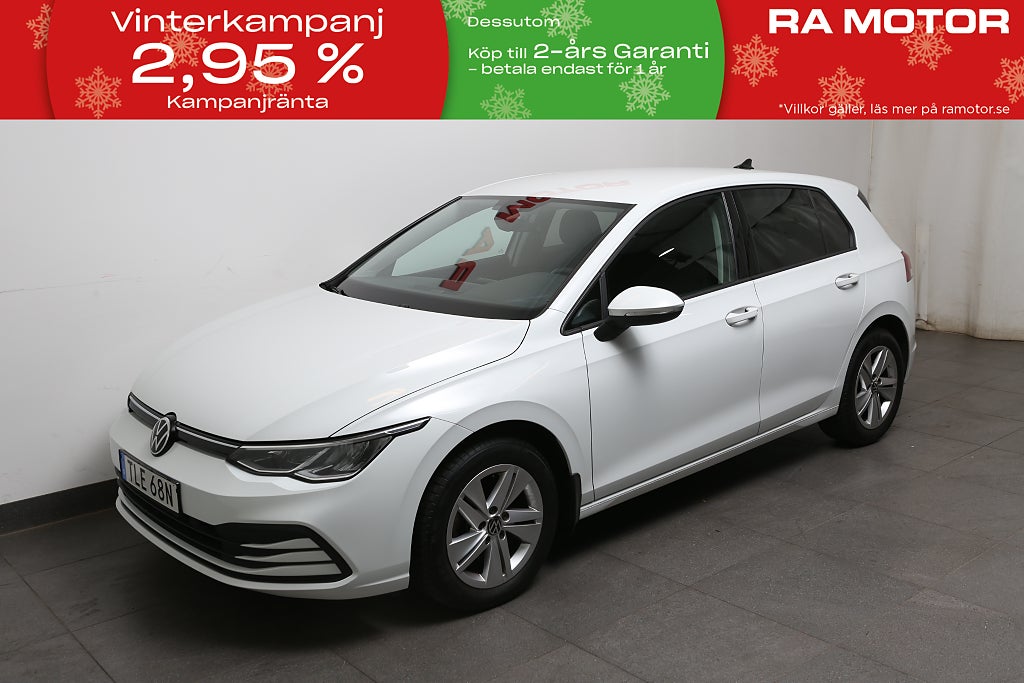 Volkswagen Golf 1,0 TSI 110HK P-Värmare Dragkrok Kamera 2022