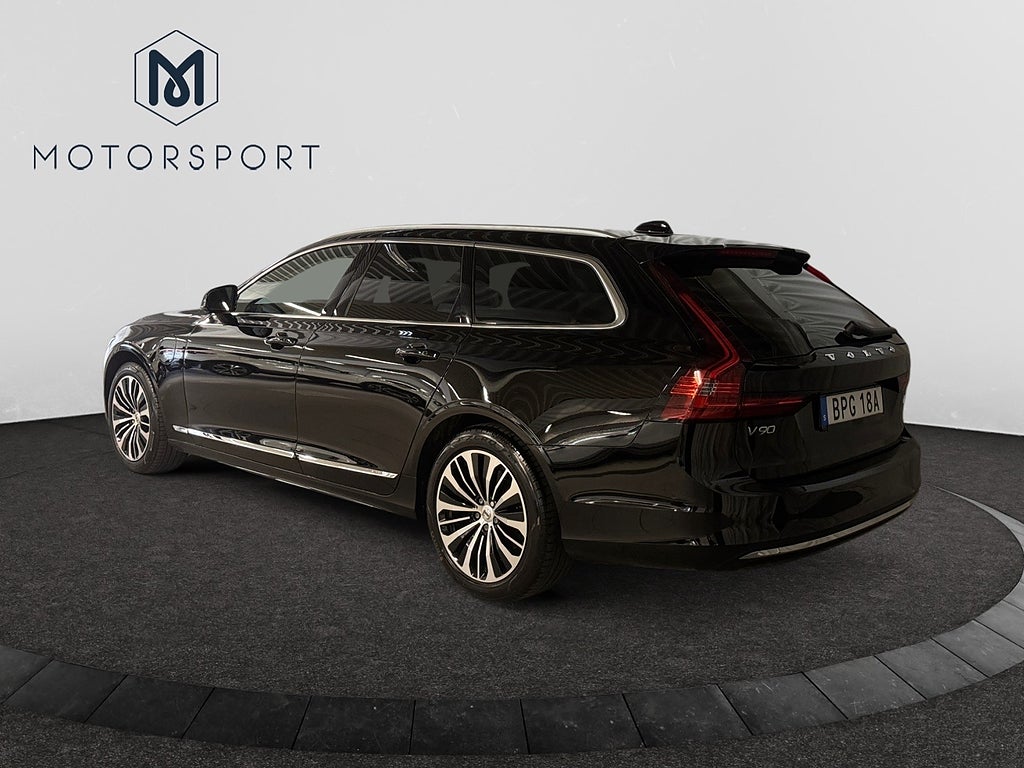 Volvo V90 Recharge T6 AWD Aut Core Edition Adaptiv fart Helskinn bild 5