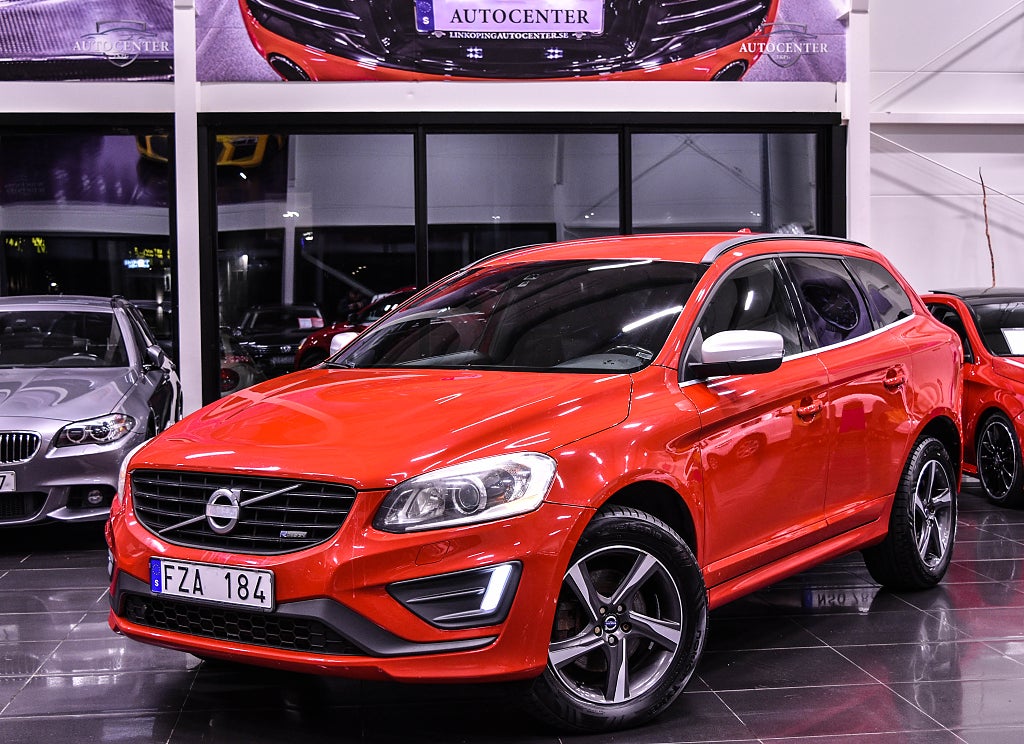 Volvo XC60 D3|Geartronic|R-Design|2 brukare|M-värmare|