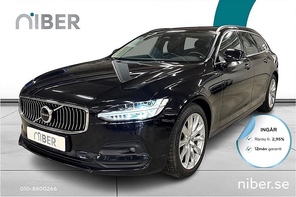 Volvo V90 B4, Läder, Elstol minne, Navi, kamera, fr. 2,95%, garanti, v-hju