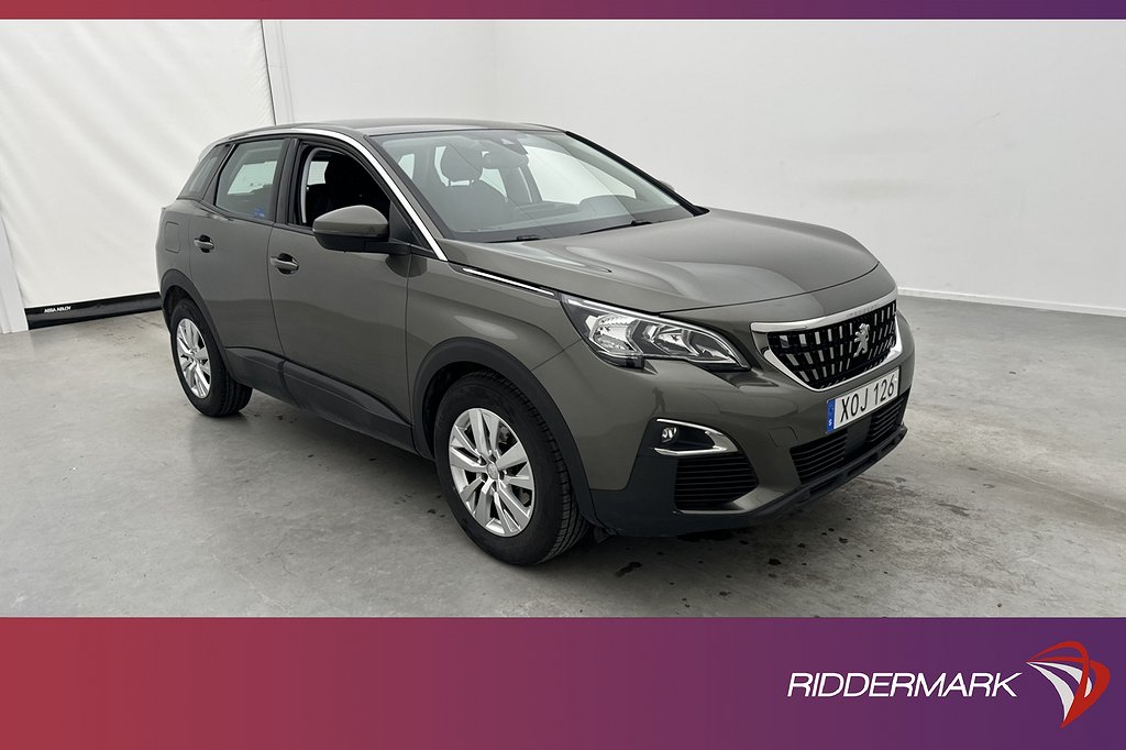 Peugeot 3008 1.2 PureTech 130hk Dragkrok 492kr Årsskatt