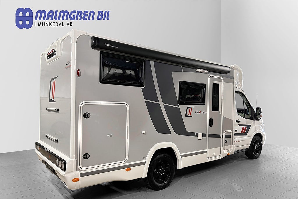CHALLENGER S217 Graphite Edition 165 HK AUTOMAT Dieselvärmare Långbäddar 2027 - miniatyr 3