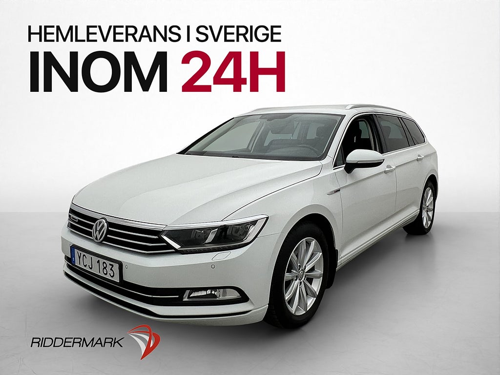 Volkswagen Passat 2.0 TDI 150hk 4M Värmare Kamera Drag