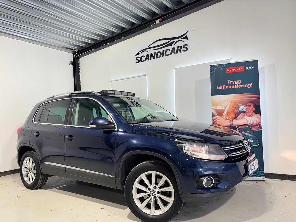 Volkswagen Tiguan 2.0 TDI 4M NYKAMRM PANO B-KAM NYSERV NYBESIK DRAG MVÄRM
