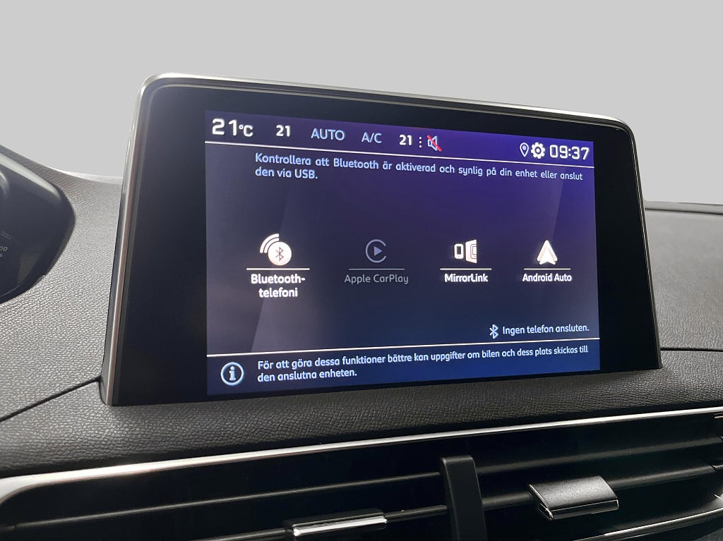 Peugeot 3008 1.2 PureTech 130hk Aut GT-Line M-värmare/Drag – bild 17