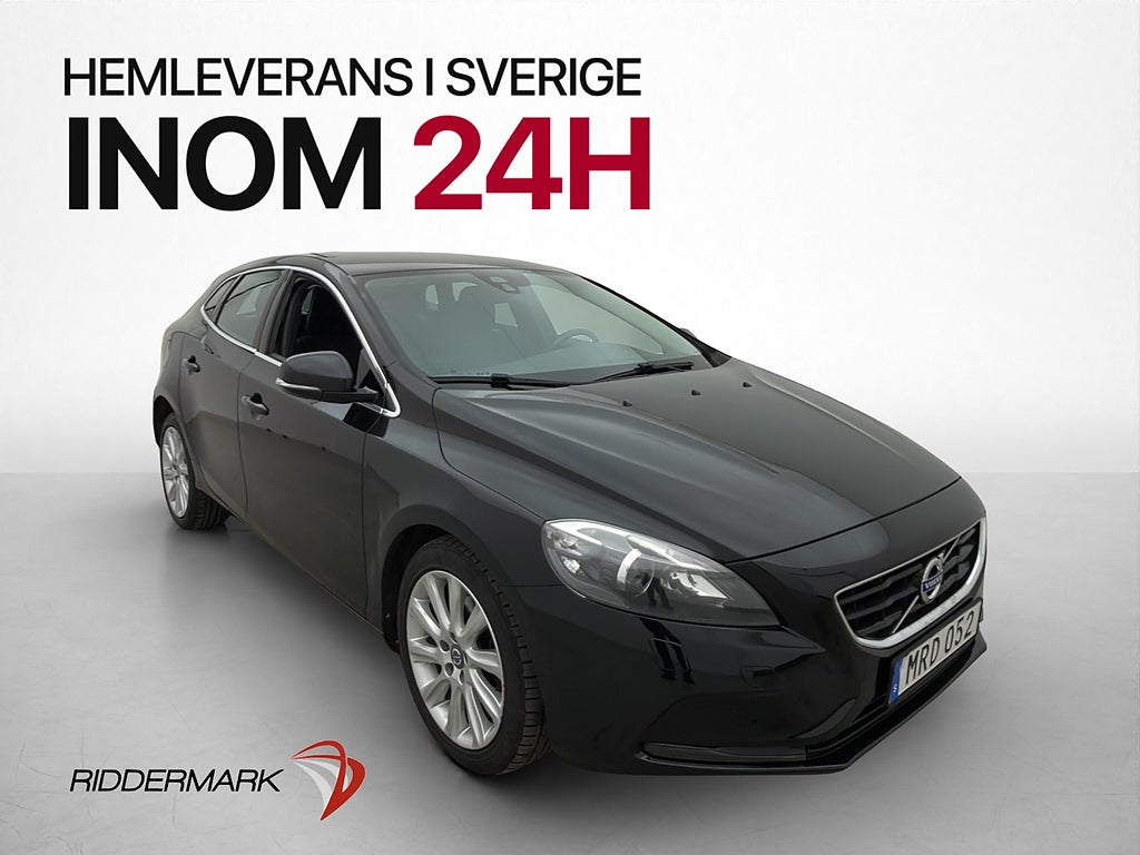Volvo V40 D2 Momentum D-värm VOC Fullservad 0.39 l/mil