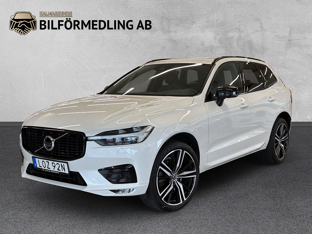 Volvo XC60 B4 AWD R-Design Drag D-Värm Drag H/K 360 Skinn 197hk