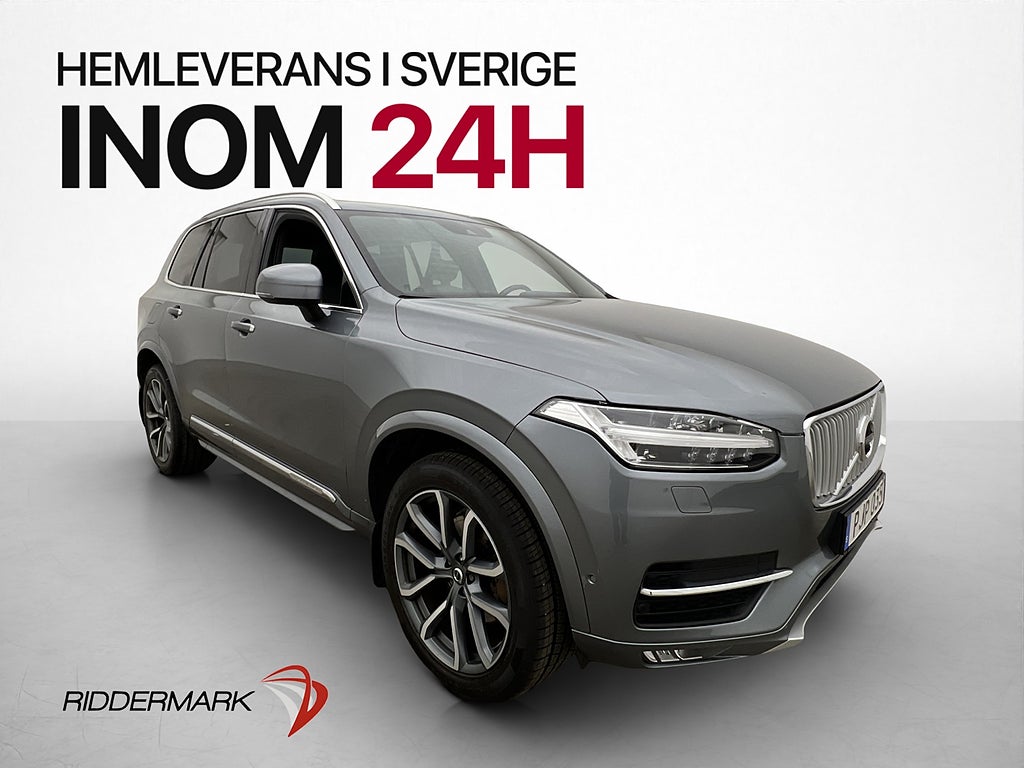 Volvo XC90 D5 AWD Inscription 360° HeadUp Pano Drag CarPlay