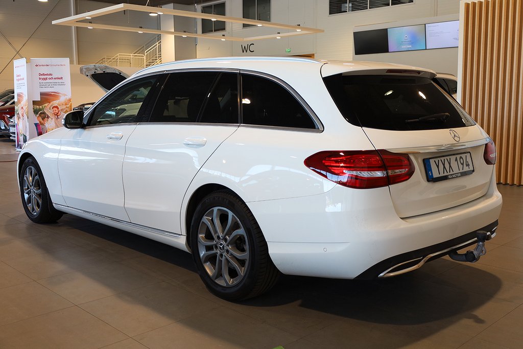 Mercedes-Benz C 180 T 156hk 9G-Tronic Avantgarde Kombi Drag 2018