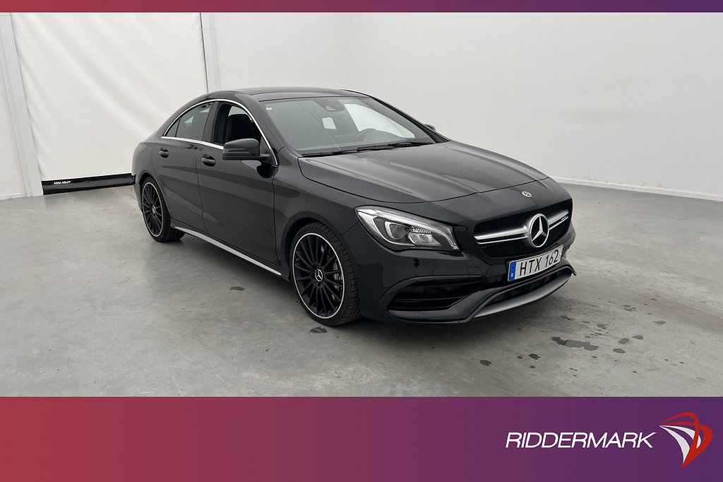 Mercedes-Benz CLA 45 AMG 4M Coupé 381hk Pano Kamera Välserv