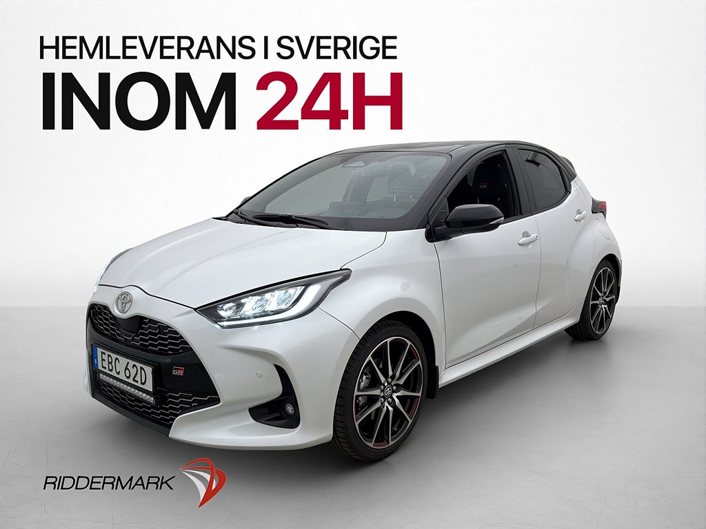 Toyota Yaris Hybrid 130hk GR M/K-Värm Navi Kamera Halvskinn