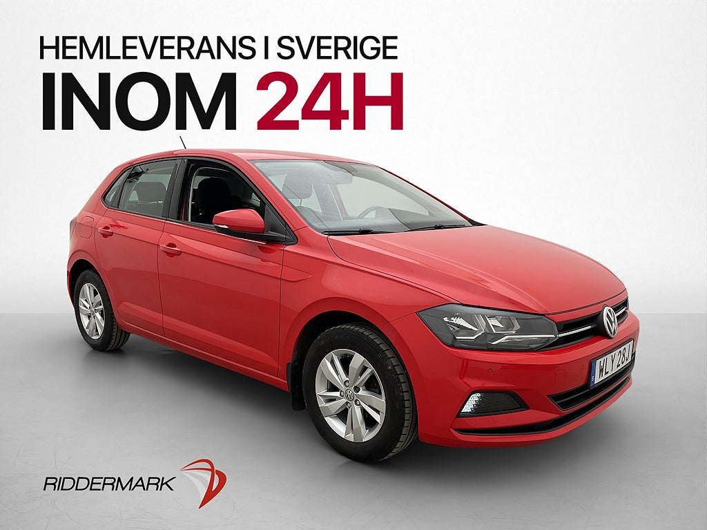 Volkswagen Polo 1.0 TSI P-Sensorer Bluetooth 0.46l/mil