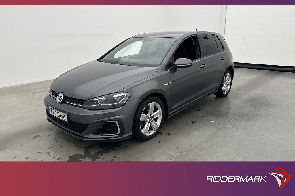 Volkswagen Golf GTE 204hk Kamera CarPlay Dragkrok MOMS