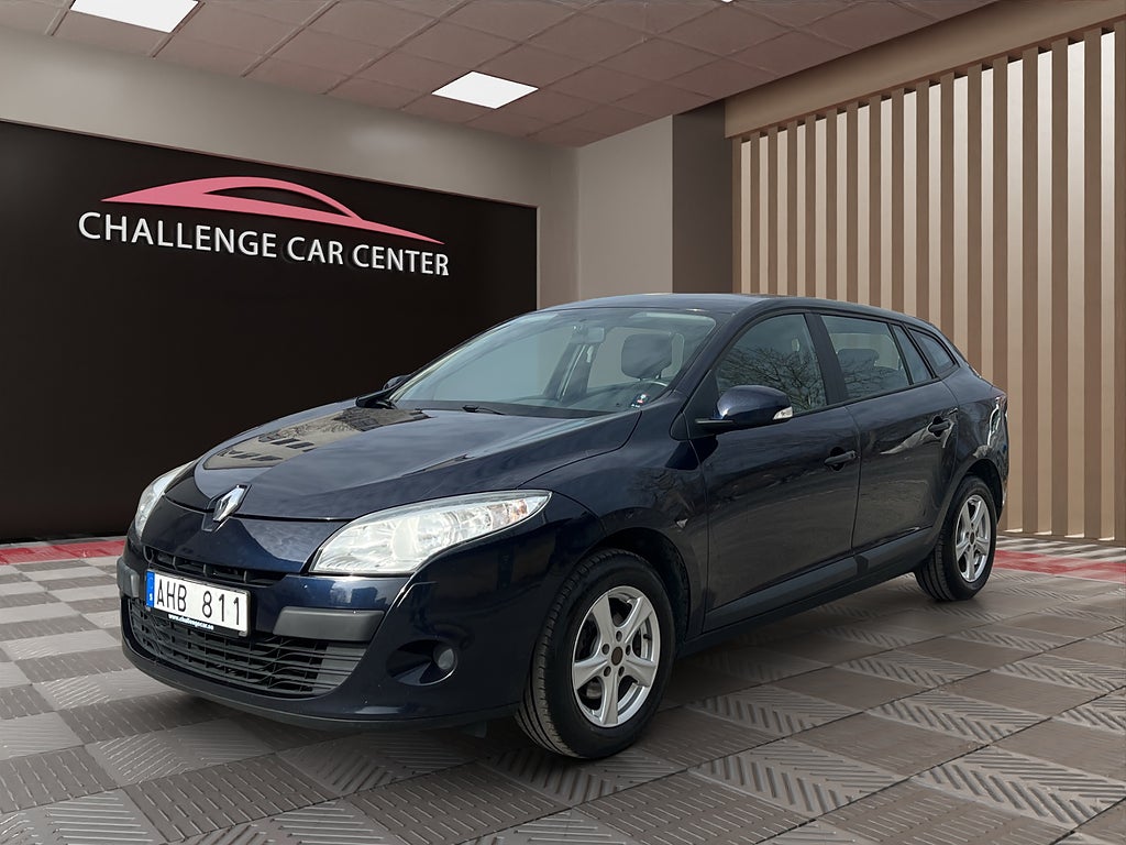 Renault Mégane Grandtour1.6E85 Euro4 Full servicehistorik Årsskatt899 