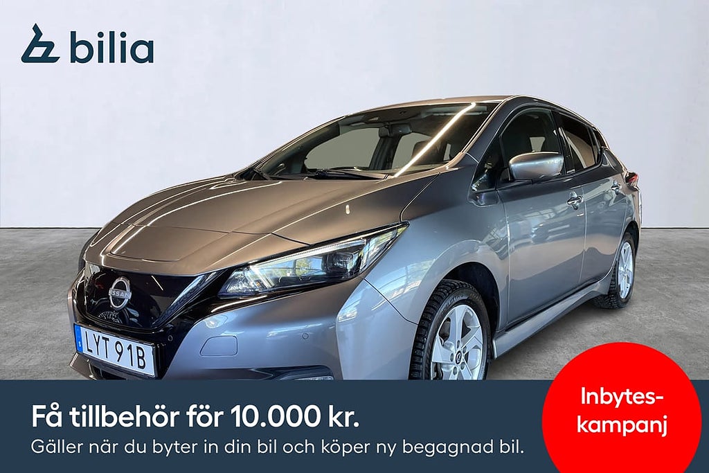Nissan Leaf 59 kWh N-Connecta/V-Hjul/Rattvärme/3,95%