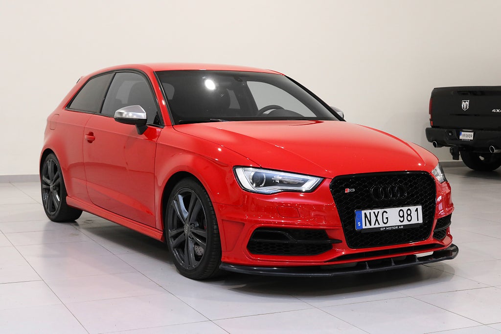 Audi S3 Quattro S-Tronic 300hk / Milltek/ Bang & Olufsen