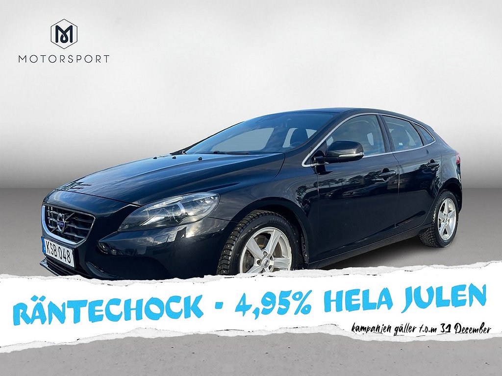 Volvo V40 D2 Powershift Momentum Navi Motorvärmare