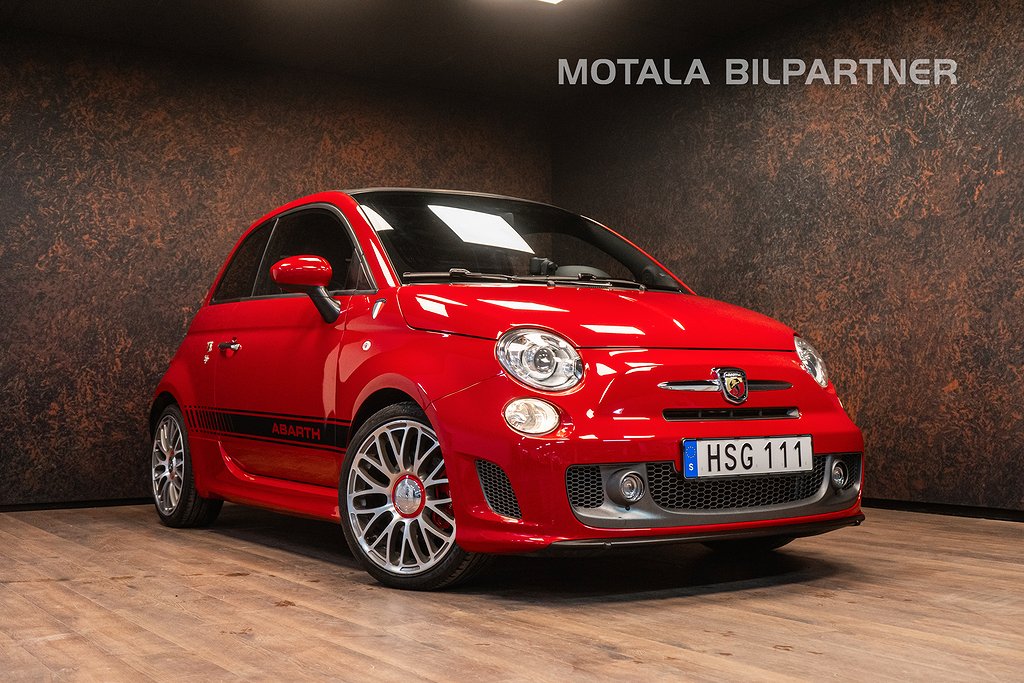 Abarth 595 C 1.4 T-JET 16V Turismo Cab | Sv-såld | Sportavgas