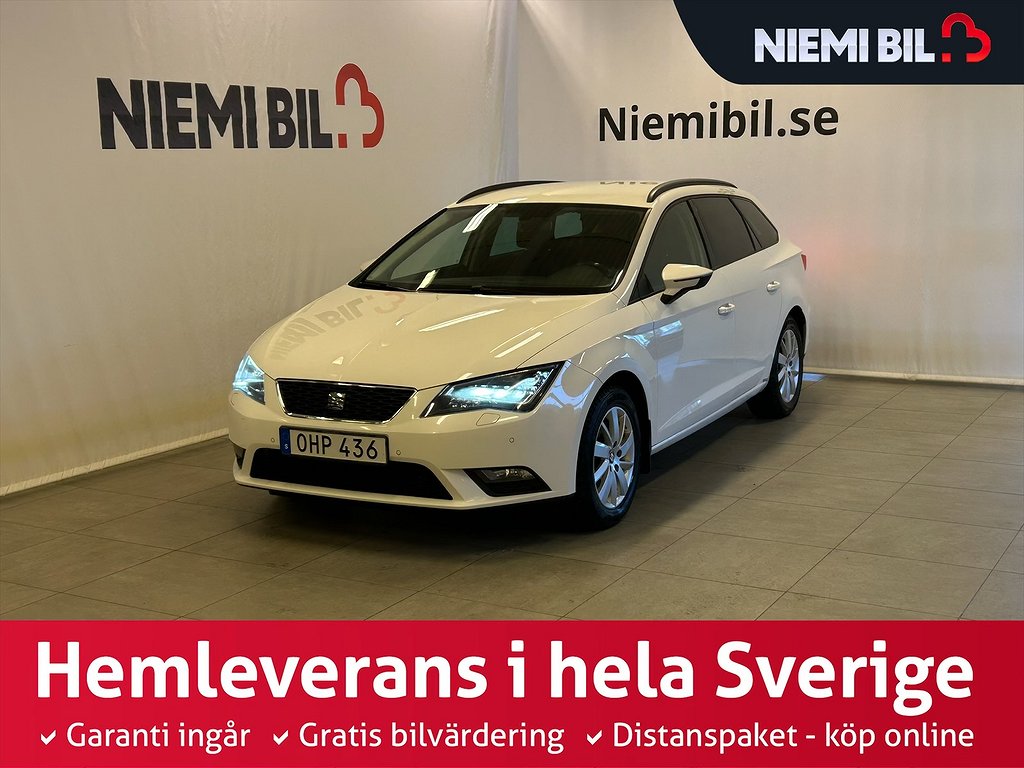 Seat Leon ST 1.6 TDI 4Drive SoV-däck/MoK-värm/Drag/Kamera