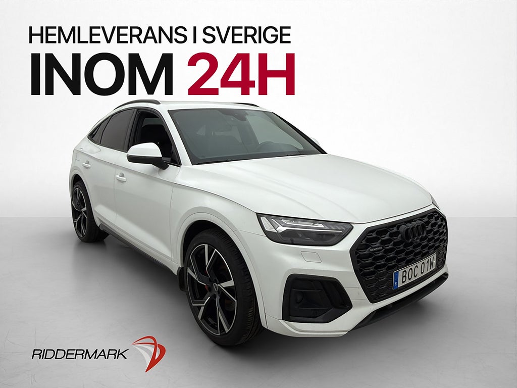Audi Q5 Sportback 55 TFSI e Q S-Line Cockpit Luft Drag MOMS