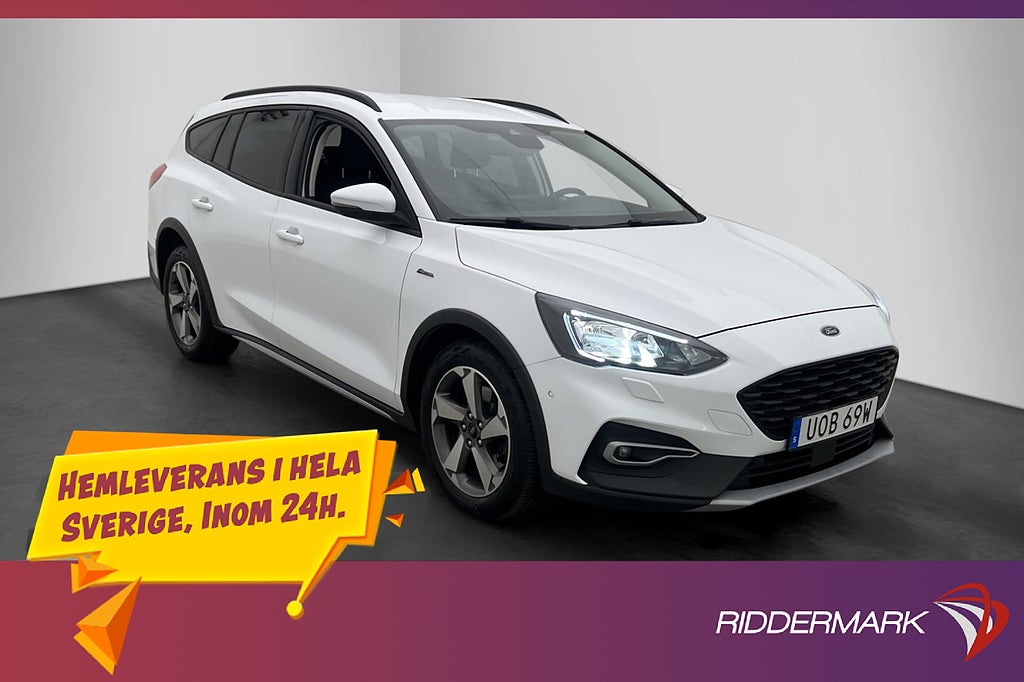 Ford Focus Kombi 125hk Active Kamera CarPlay Rattvärme