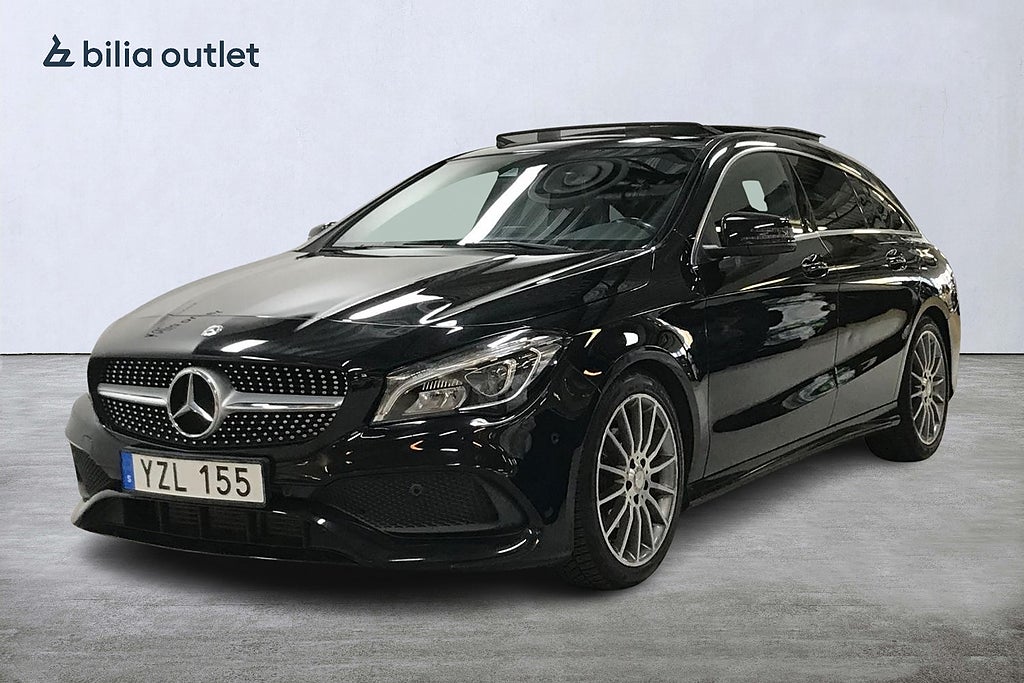 Mercedes-Benz CLA 200 d Shooting Brake AMG 136hk Panorama Navi Drag B-kam