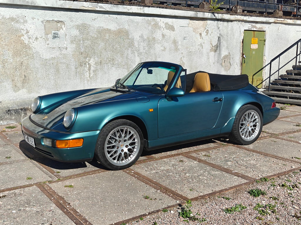 Porsche 911 964 Carrera 2 Cabriolet, Manuell, 250hk