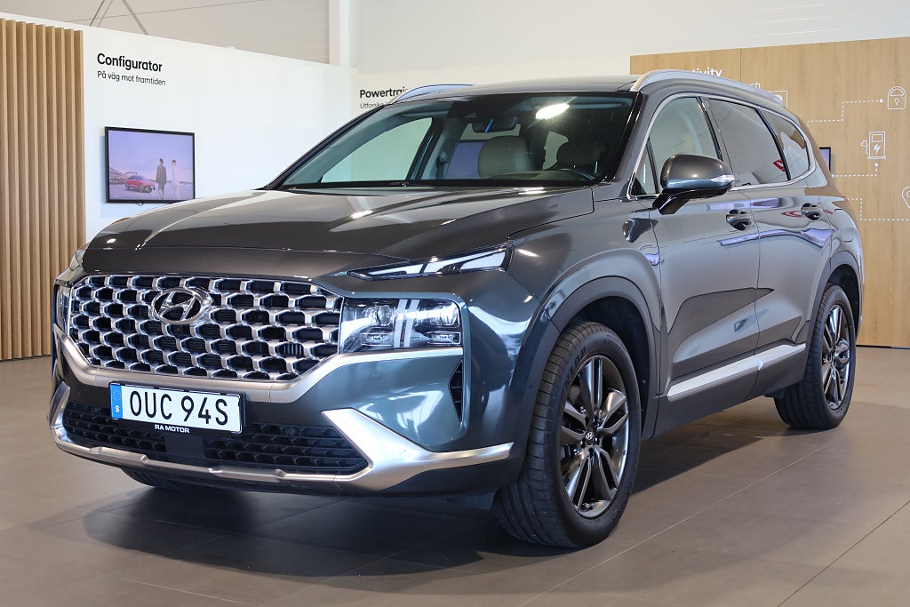 Hyundai Santa Fe HEV AWD Advanced 7-sits 360° Navi Pano HUD Krell Läder