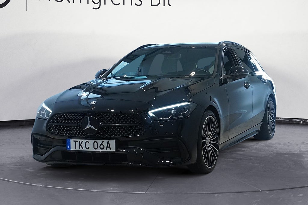 Mercedes-Benz C 2,95% ränta C 220 D AMG Drag Backkamera Navi