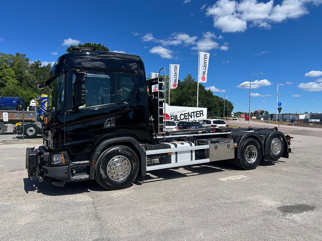 Scania G450 6x2*4 XT Lastväxlare, Fullt Plogutrustad