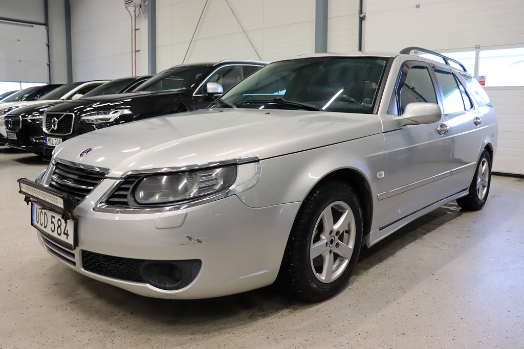 Saab 9-5 SportCombi 2.0t BioPower Linear Drag Aux B-Kamera 150hk