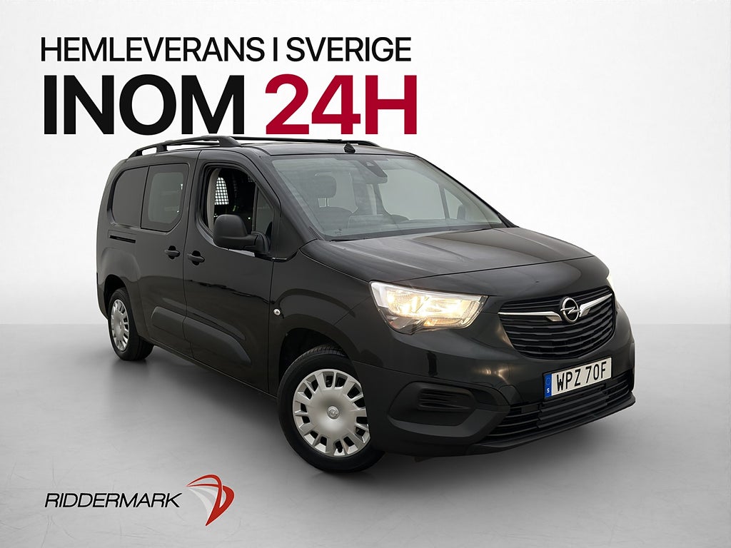 Opel Combo CrewVan L2 Ny-Kamrem Värm Drag B-Kam V-Inr 2xDörr