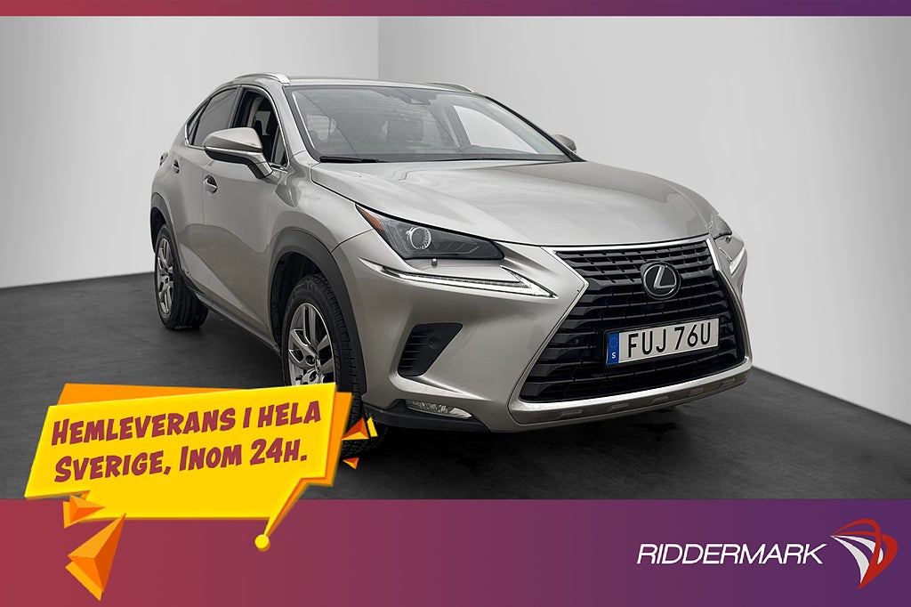 Lexus NX 300h 2.5 AWD 197hk Executive Skinn Kamera Rattvärme