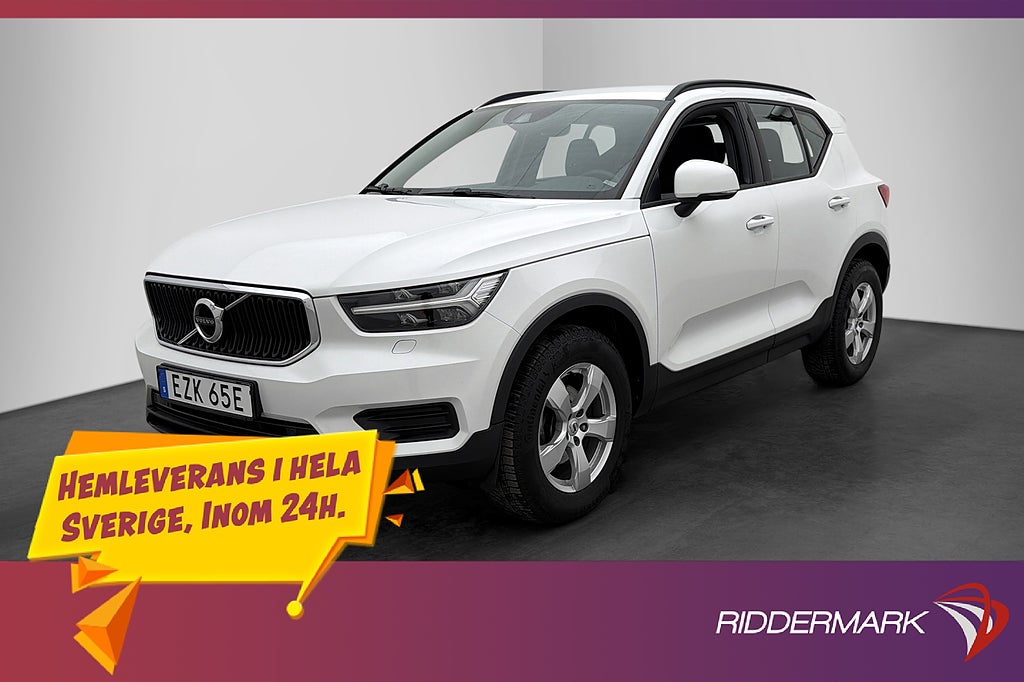 Volvo XC40 T3 Geartronic 163hk P-Värm VoC Kamera Rattvärme