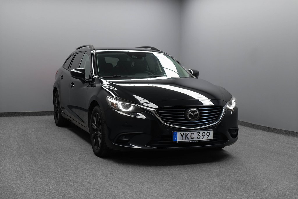 Mazda 6 Wagon 2.2 SKYACTIV-D 175hk HuD Bose Skinn Minne Drag