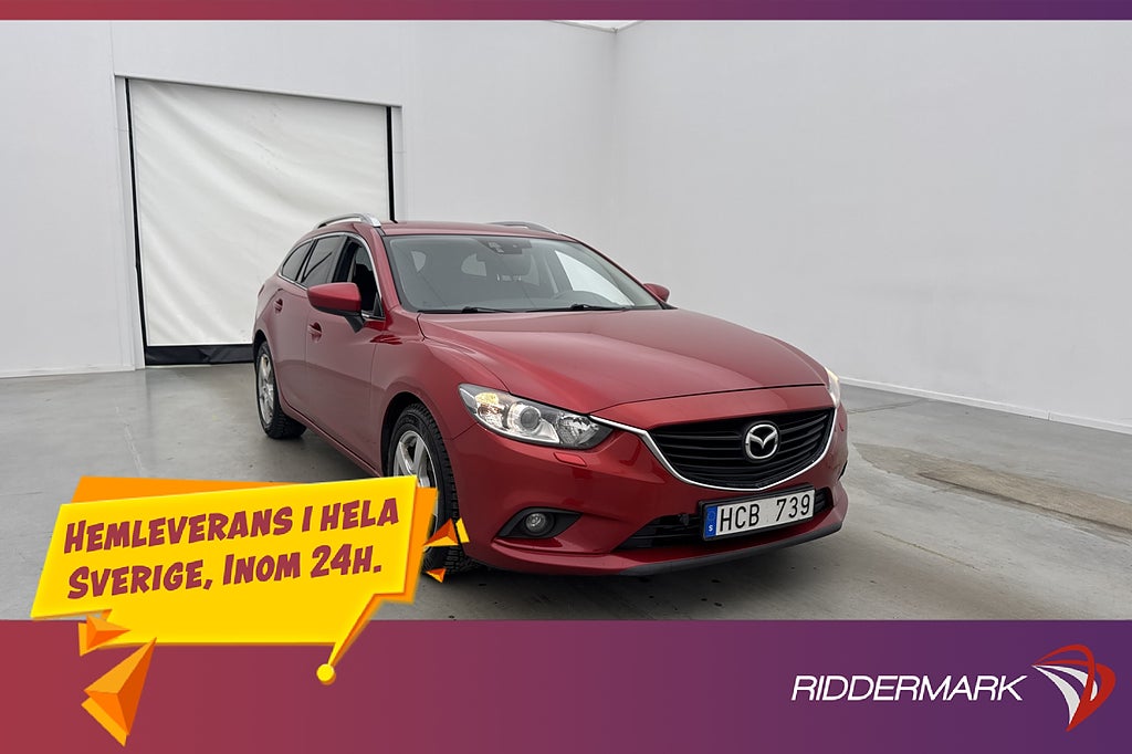 Mazda 6 2.2 150hk M&K Värmare Dragkrok 0,44l/mil