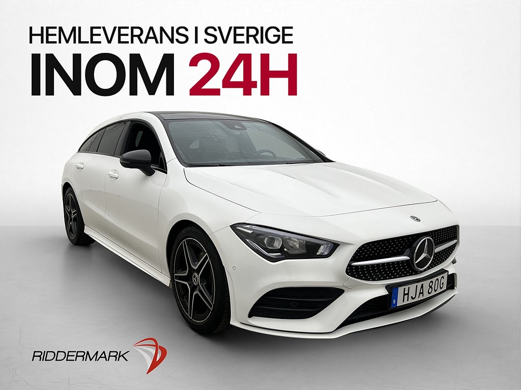 Mercedes-Benz CLA 180 SB AMG Night Panorama Värmare Drag
