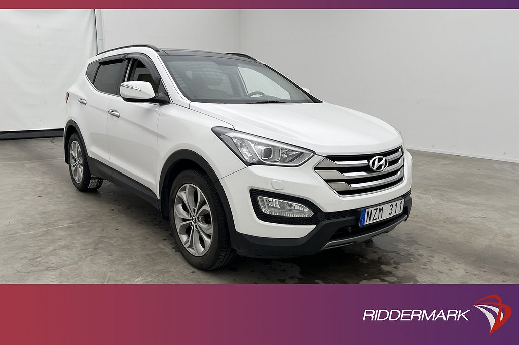 Hyundai Santa Fe 2.2 CRDi 4WD 197hk Premium Pano Kamera Drag