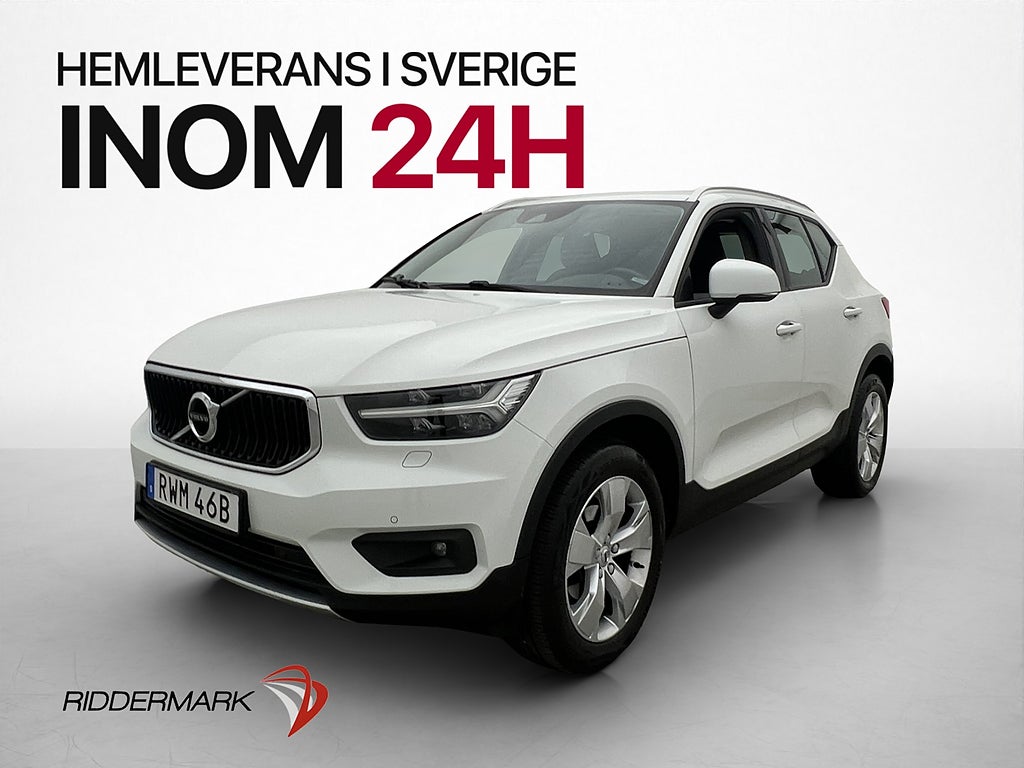 Volvo XC40 D3 Momentum Advanced Värmare  Kamera CarPlay Drag