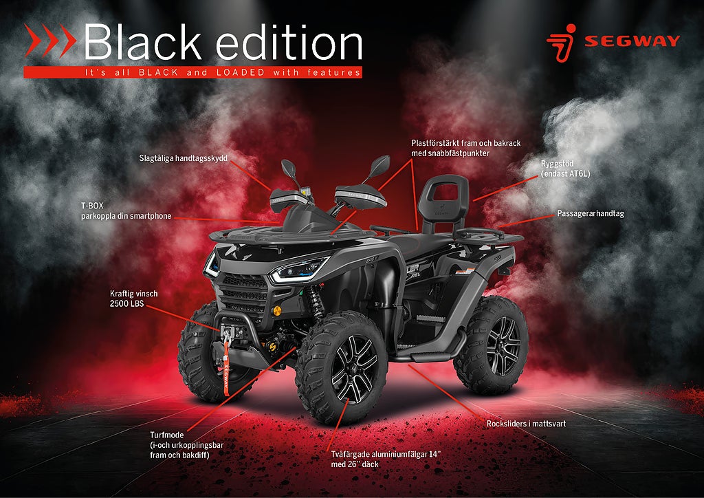 Segway 600 EFI+Servo+GPS+Fri Hemlev Välj till Plogkampanj