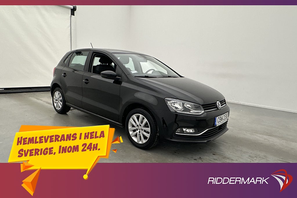 Volkswagen Polo 1.2 TSI 90hk Bluetooth 0.47l/mil En-Brukare