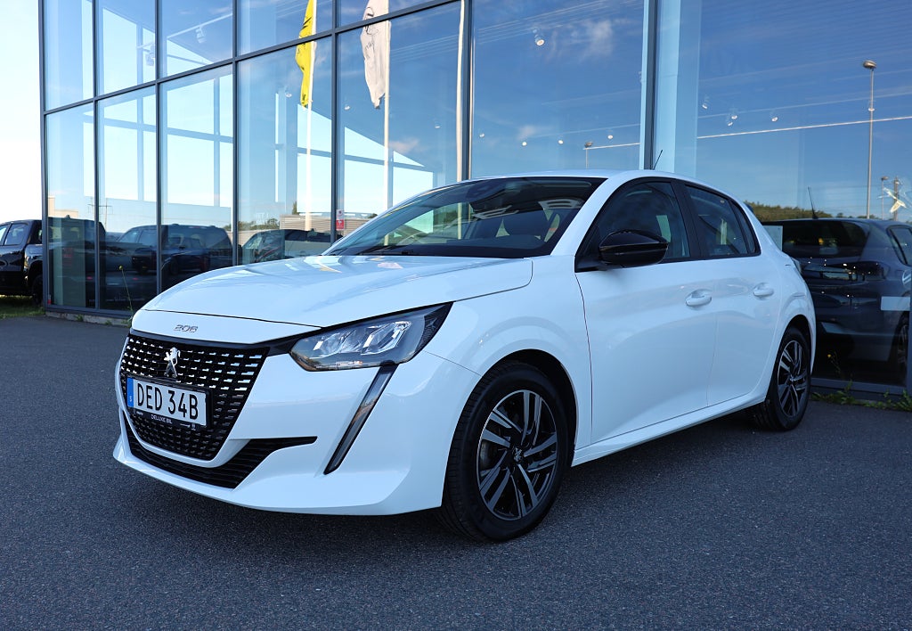 Peugeot 208 Active 100hk Automat Nyservad